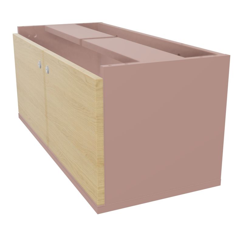 JAMES BLOC MELA AVEC 2 PORTES MELA L82,5 H35,5 P36 CM   R8 R1