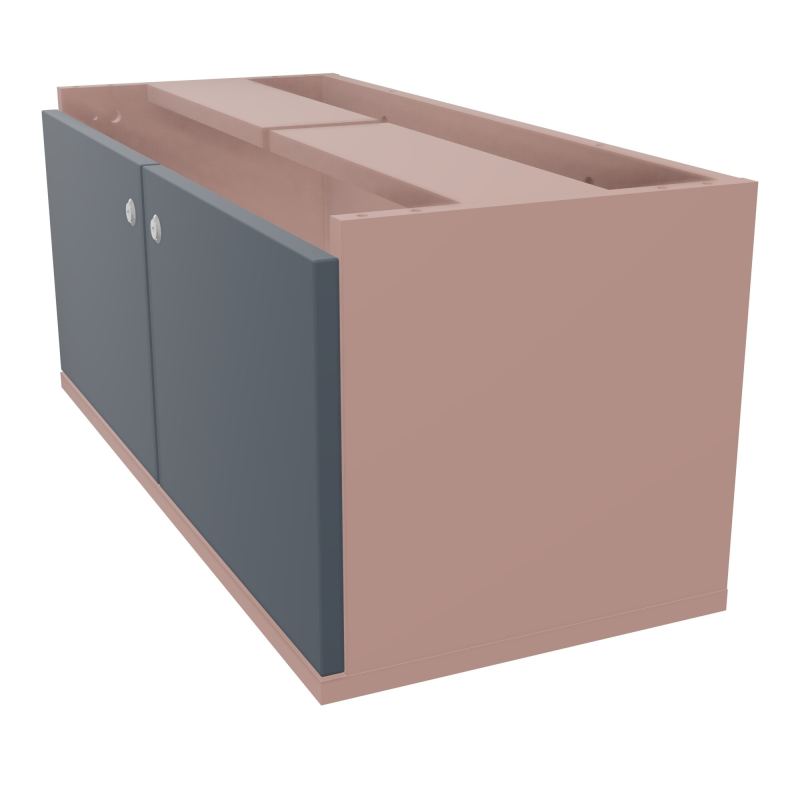JAMES BLOC MELA AVEC 2 PORTES MELA L82,5 H35,5 P36 CM   R8 R6