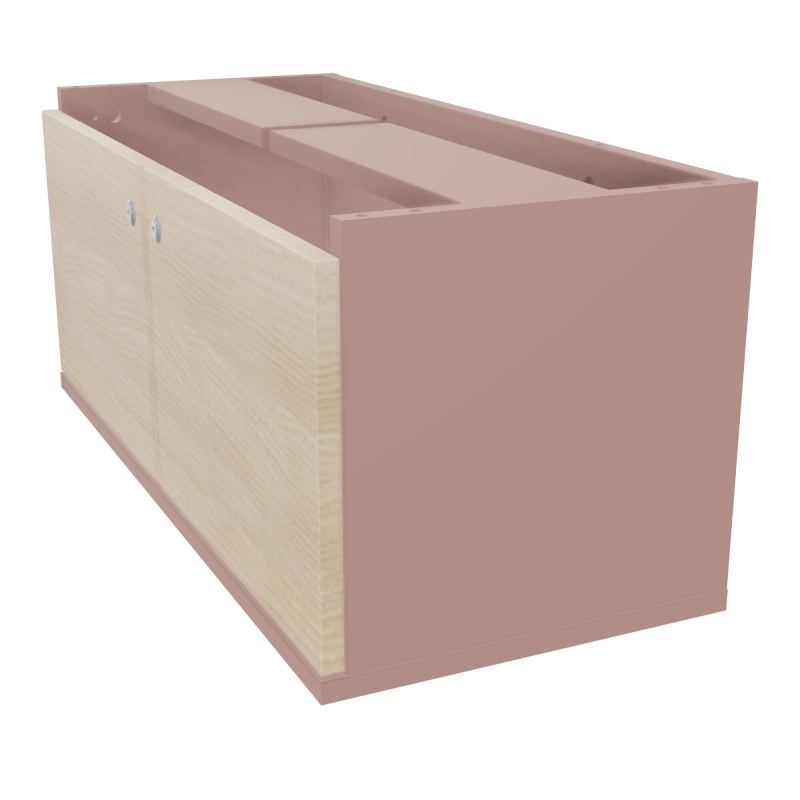 JAMES BLOC MELA AVEC 2 PORTES MELA L82,5 H35,5 P36 CM   R8 RZ