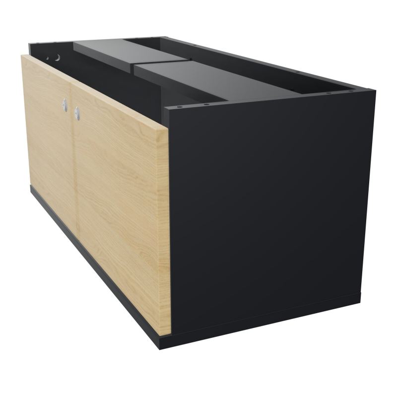 JAMES BLOC MELA AVEC 2 PORTES MELA L82,5 H35,5 P36 CM   R9 R1
