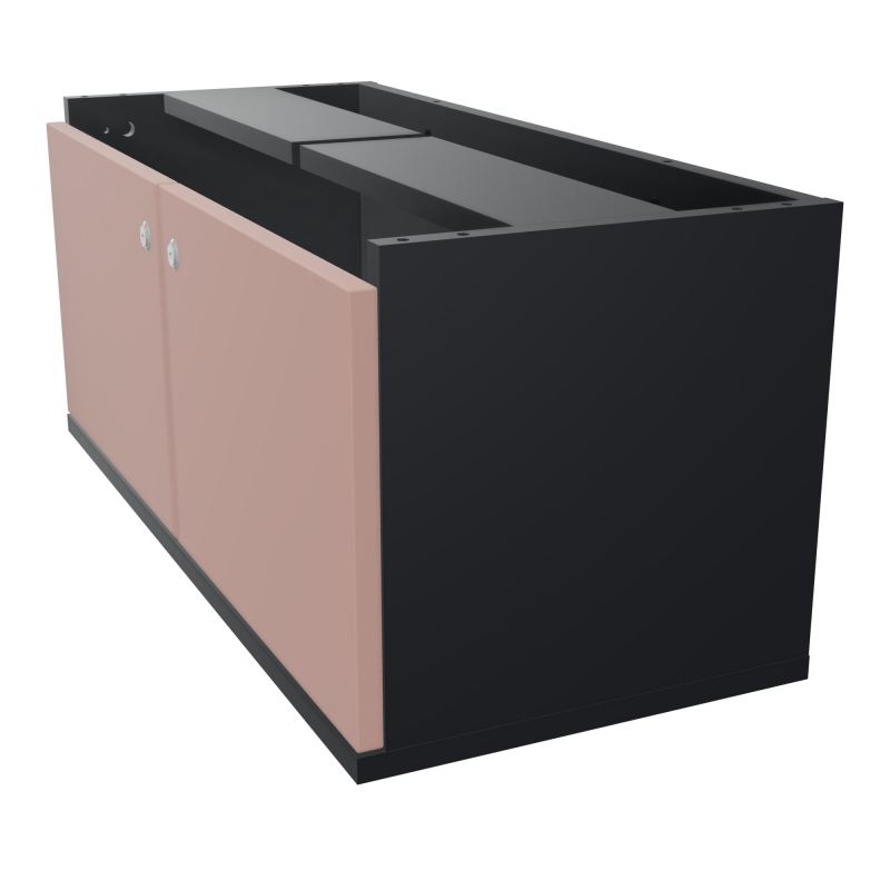 JAMES BLOC MELA AVEC 2 PORTES MELA L82,5 H35,5 P36 CM   R9 R8