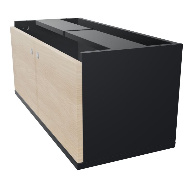 JAMES BLOC MELA AVEC 2 PORTES MELA L82,5 H35,5 P36 CM   R9 RZ