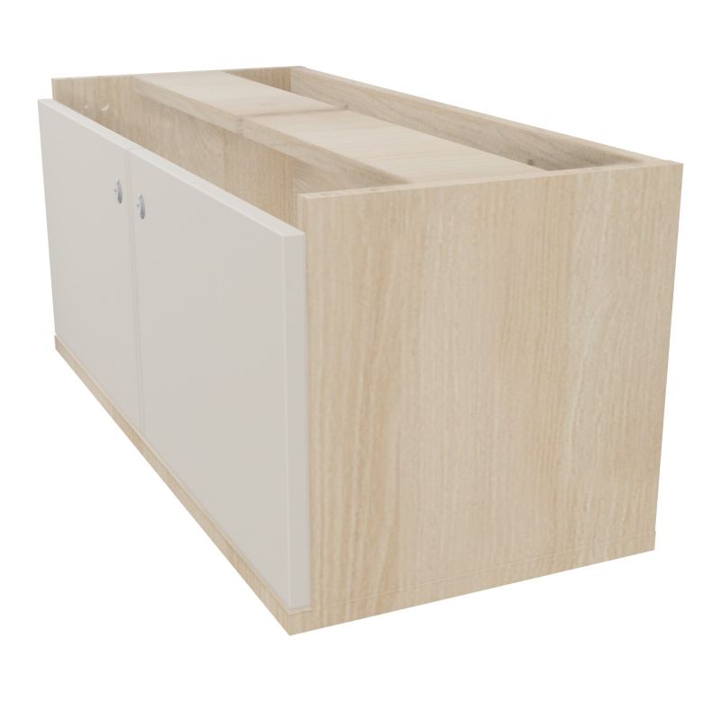 JAMES BLOC MELA AVEC 2 PORTES MELA L82,5 H38 P41 CM