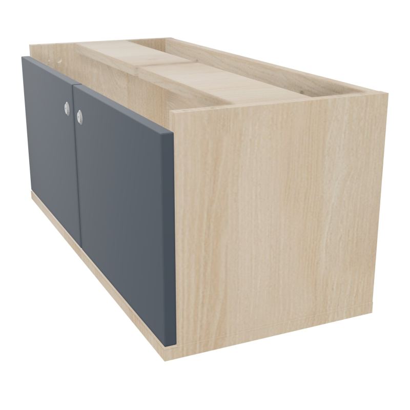 JAMES BLOC MELA AVEC 2 PORTES MELA L82,5 H35,5 P36 CM   RZ R6