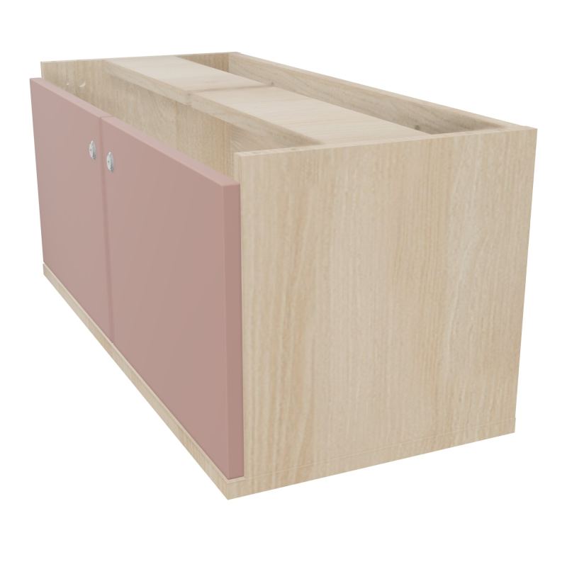 JAMES BLOC MELA AVEC 2 PORTES MELA L82,5 H35,5 P36 CM   RZ R8