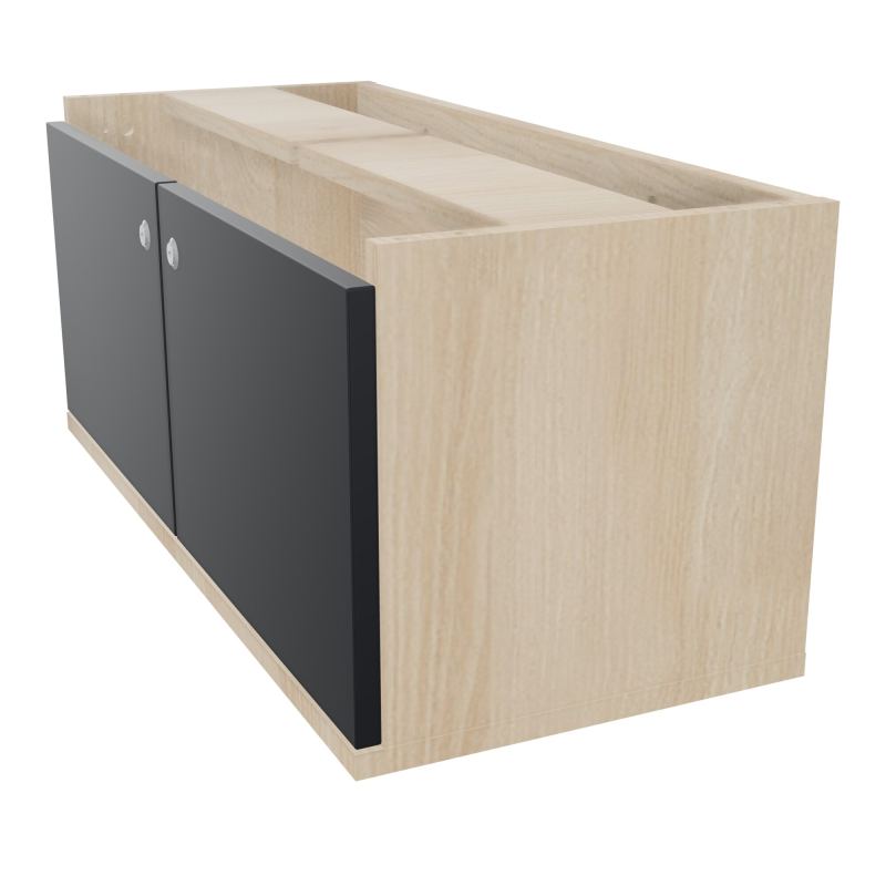 JAMES BLOC MELA AVEC 2 PORTES MELA L82,5 H35,5 P36 CM   RZ R9