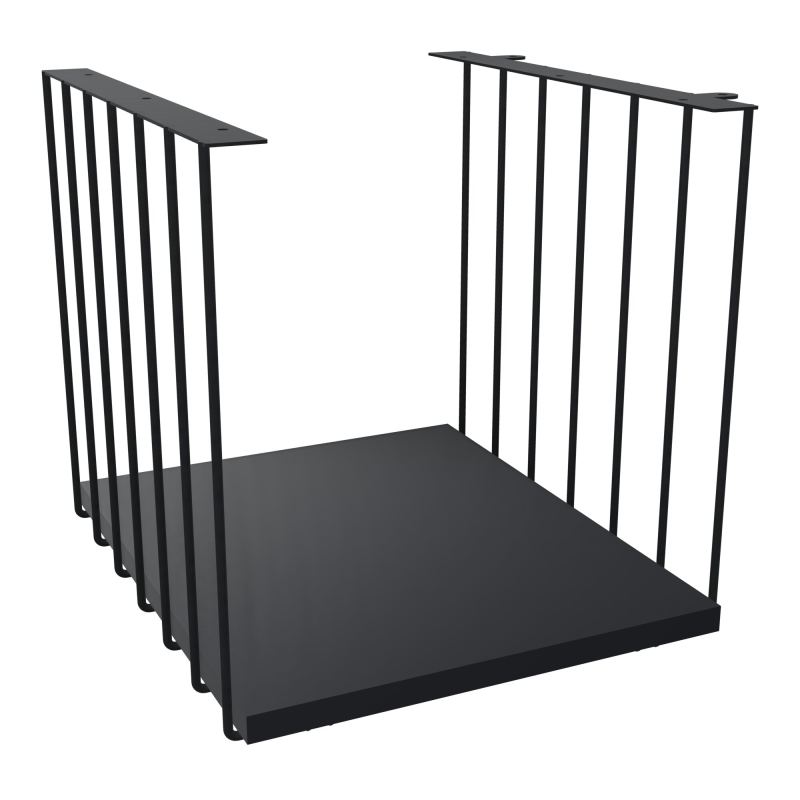 JAMES CUBE FILAIRE METAL L.36 H.36,3 P.41 CM AVEC TABLETTE MELA   ZP R9