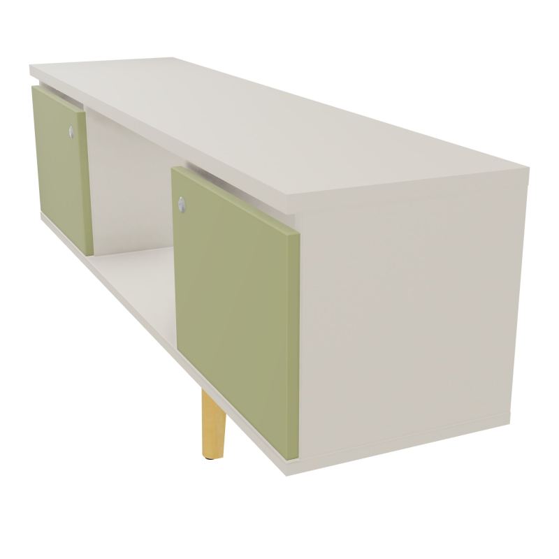 JAMES MEUBLE 2 PTE&NICHE L142P36 H73,5 P.BOIS INC.PLATI.MET.BENCH ROBIN P1420 N5 R7 SG MS