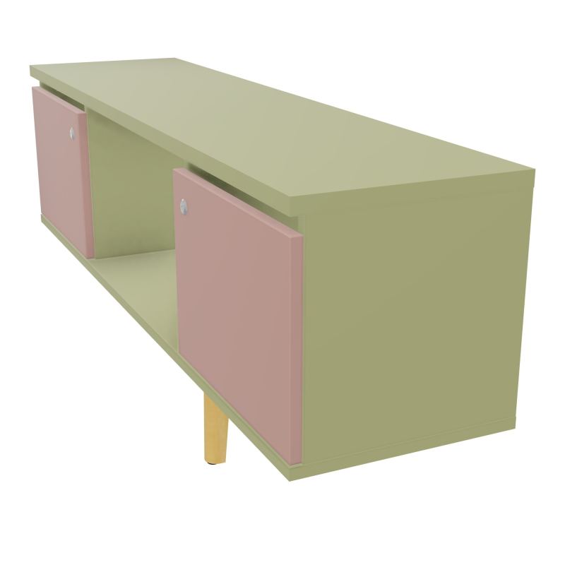 JAMES MEUBLE 2 PTE&NICHE L142P36 H73,5 P.BOIS INC.PLATI.MET.BENCH ROBIN P1420 R7 R8 SG MS