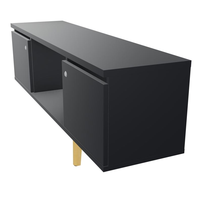 JAMES MEUBLE 2 PTE&NICHE L142P36 H73,5 P.BOIS INC.PLATI.MET.BENCH ROBIN P1420 R9 R9 SG MS