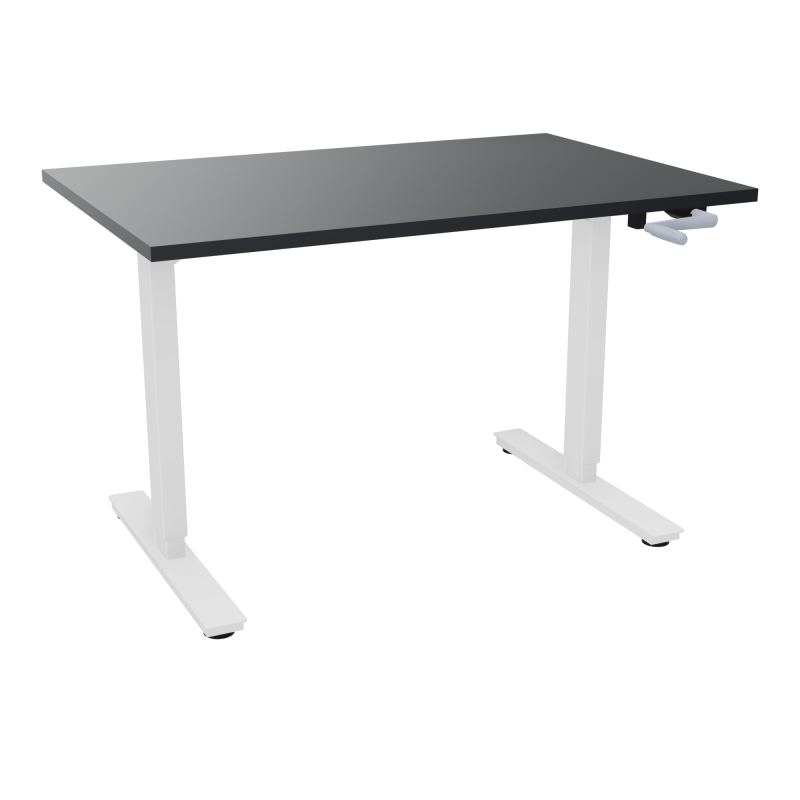 AXEL 2 BUREAU RECT 120X80 PPOBT - SYST. MANIVELLE  R9 SO