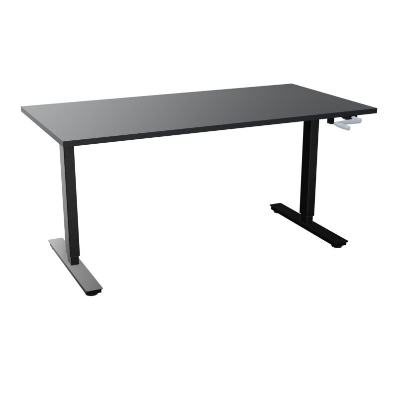 AXEL 2 BUREAU RECT 160X80 PPOBT - SYST. MANIVELLE  R9 SG