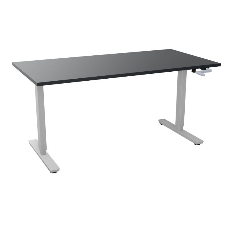 AXEL 2 BUREAU RECT 160X80 PPOBT - SYST. MANIVELLE  R9 Z4