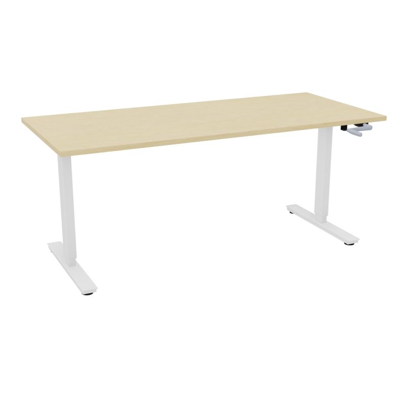 AXEL 2 BUREAU RECT 180X80 PPOBT - SYST. MANIVELLE  N8 SO