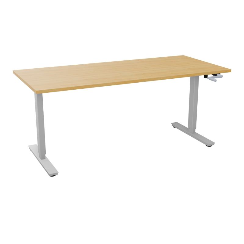 AXEL 2 BUREAU RECT 180X80 PPOBT - SYST. MANIVELLE  R5 Z4