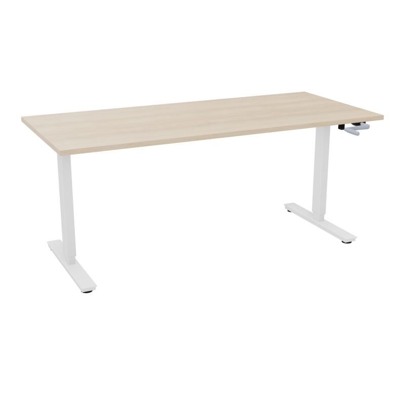 AXEL 2 BUREAU RECT 180X80 PPOBT - SYST. MANIVELLE  RZ SO
