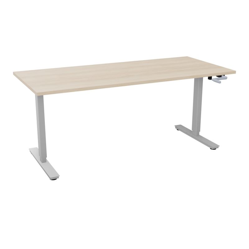 AXEL 2 BUREAU RECT 180X80 PPOBT - SYST. MANIVELLE  RZ Z4