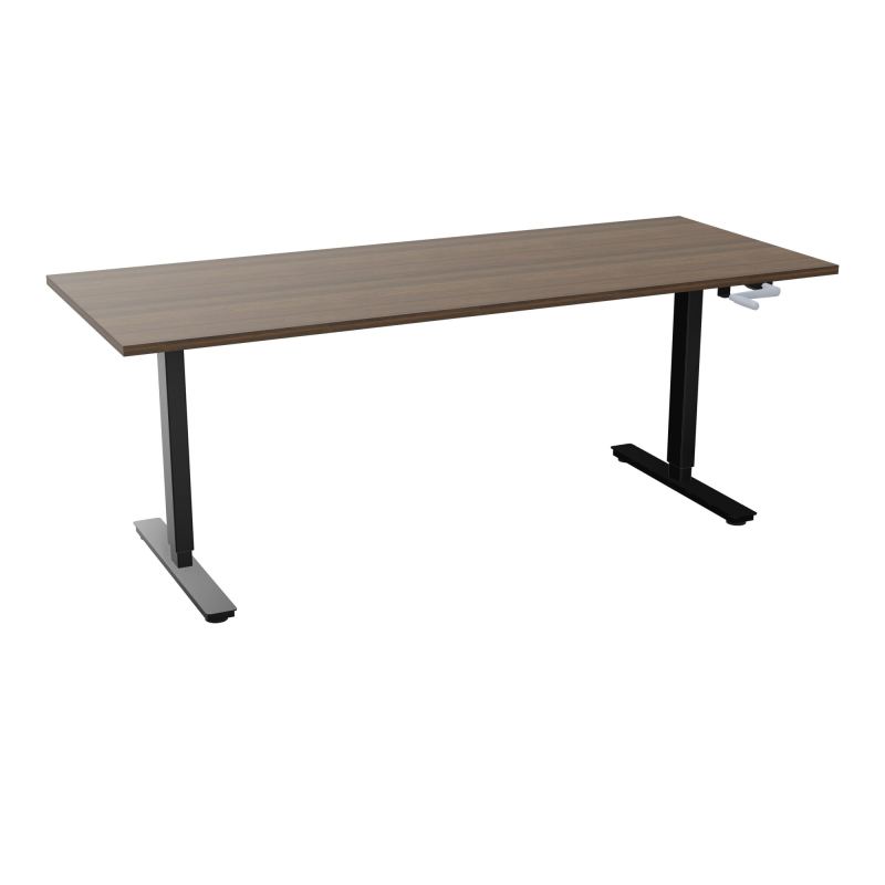 AXEL 2 BUREAU RECT 200X80 PPOBT - SYST. MANIVELLE  N6 SG