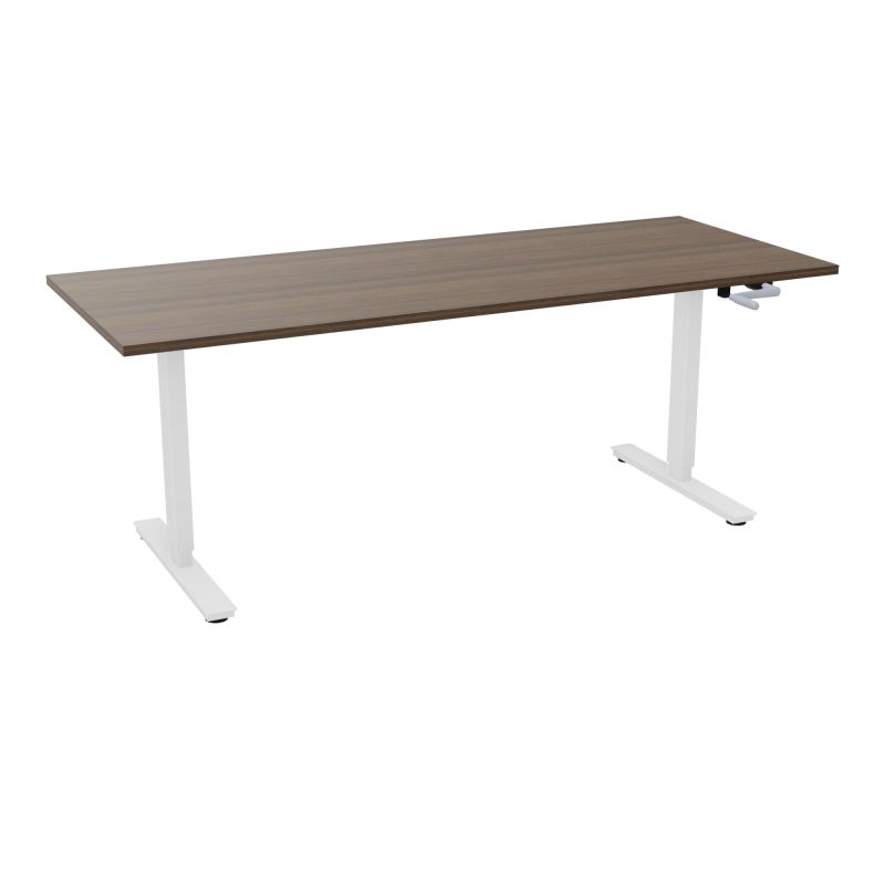 AXEL 2 BUREAU RECT 200X80 PPOBT - SYST. MANIVELLE  N6 SO