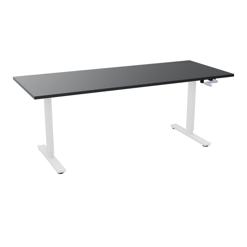 AXEL 2 BUREAU RECT 200X80 PPOBT - SYST. MANIVELLE  R9 SO