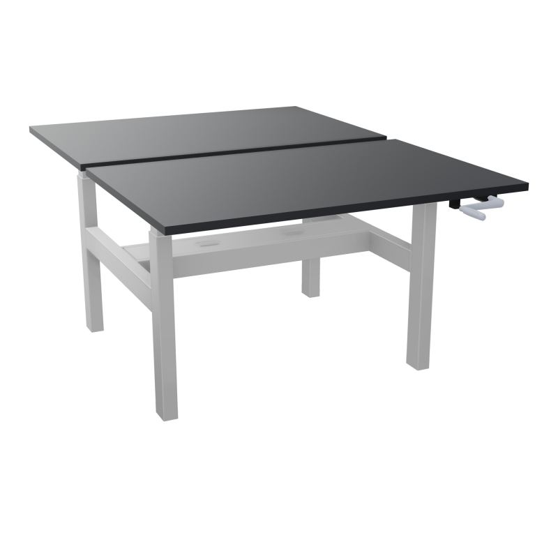 AXEL 2 BENCH 2 x RECT. L120XP80 PP OBT - SYST. MANIVELLE R9 Z4