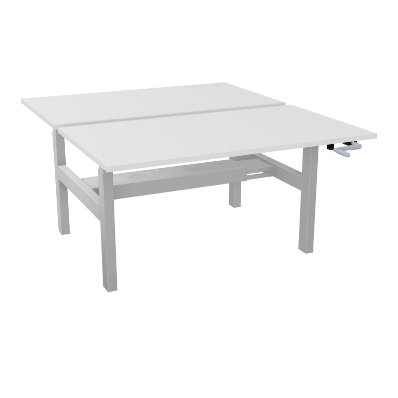 AXEL 2 BENCH 2 x RECT. L140XP80 PP OBT - SYST. MANIVELLE N5 SG