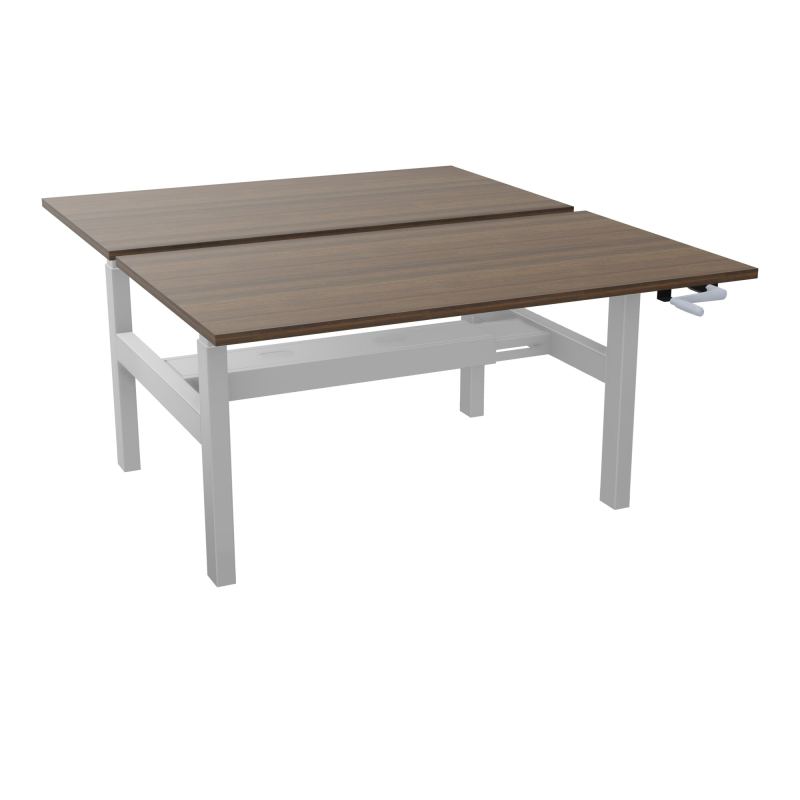 AXEL 2 BENCH 2 x RECT. L140XP80 PP OBT - SYST. MANIVELLE N6 Z4