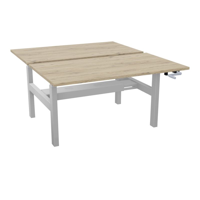 AXEL 2 BENCH 2 x RECT. L140XP80 PP OBT - SYST. MANIVELLE R3 Z4