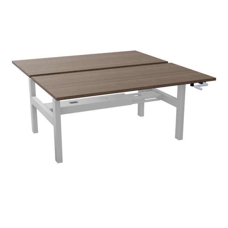 AXEL 2 BENCH 2 x RECT. L160XP80 PP OBT - SYST. MANIVELLE N6 Z4