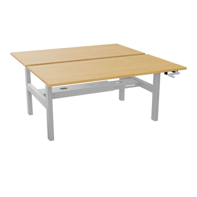 AXEL 2 BENCH 2 x RECT. L160XP80 PP OBT - SYST. MANIVELLE R5 Z4