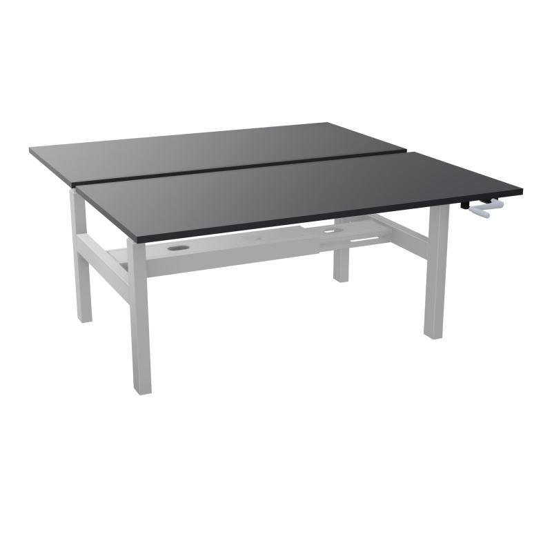 AXEL 2 BENCH 2 x RECT. L160XP80 PP OBT - SYST. MANIVELLE R9 Z4