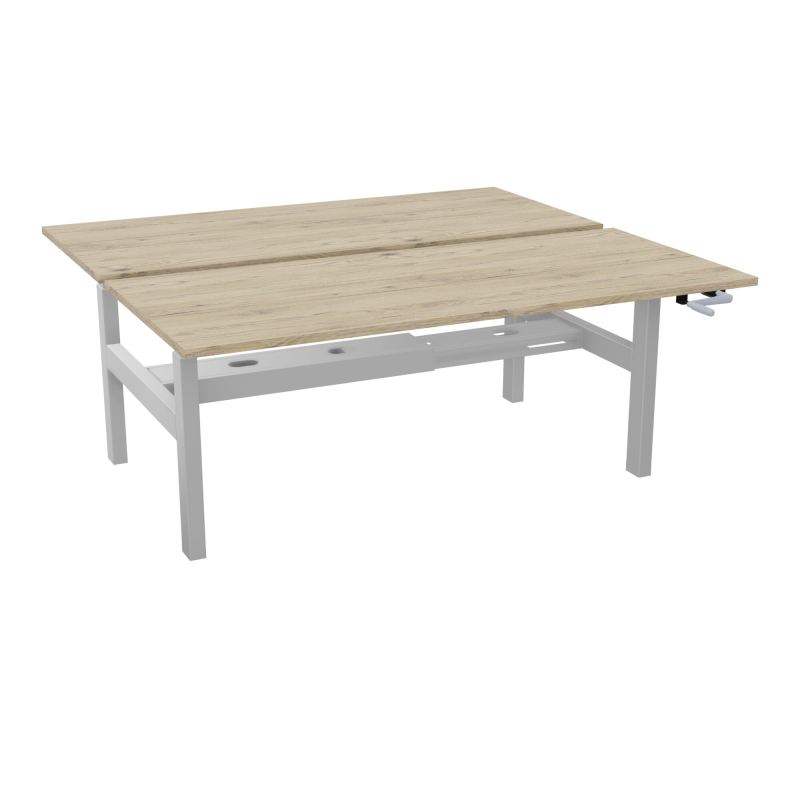 AXEL 2 BENCH 2 x RECT. L180XP80 PP OBT - SYST. MANIVELLE R3 Z4