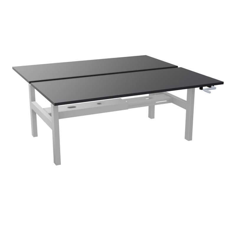 AXEL 2 BENCH 2 x RECT. L180XP80 PP OBT - SYST. MANIVELLE R9 Z4