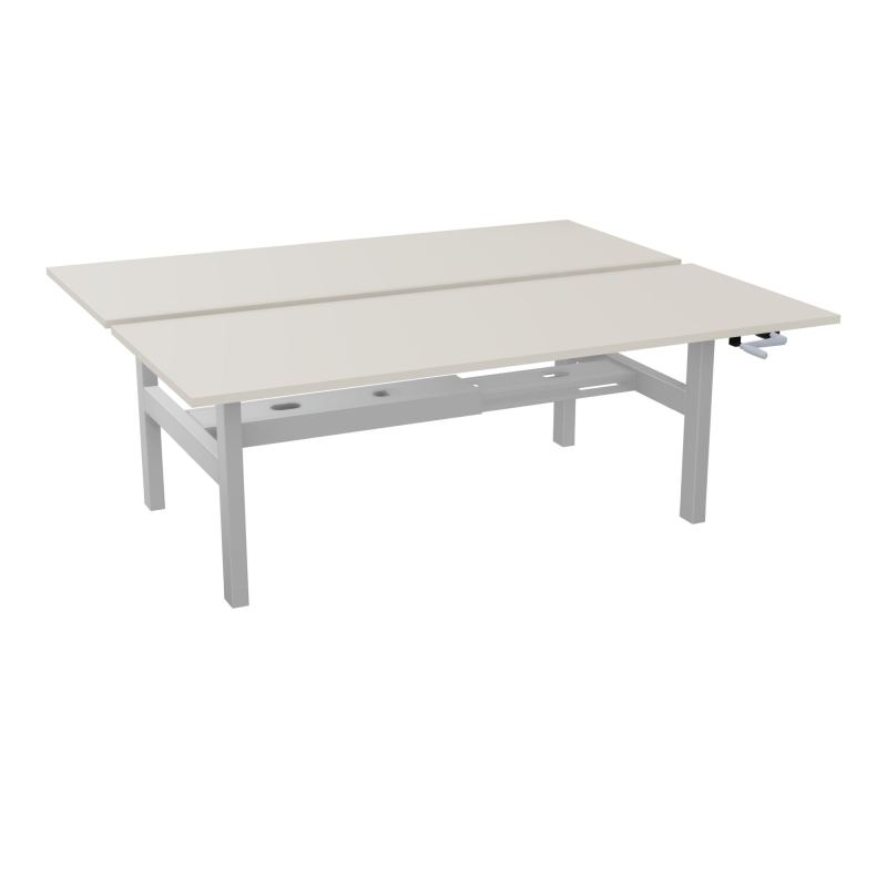 AXEL 2 BENCH 2 x RECT. L200XP80 PP OBT - SYST. MANIVELLE N5 Z4