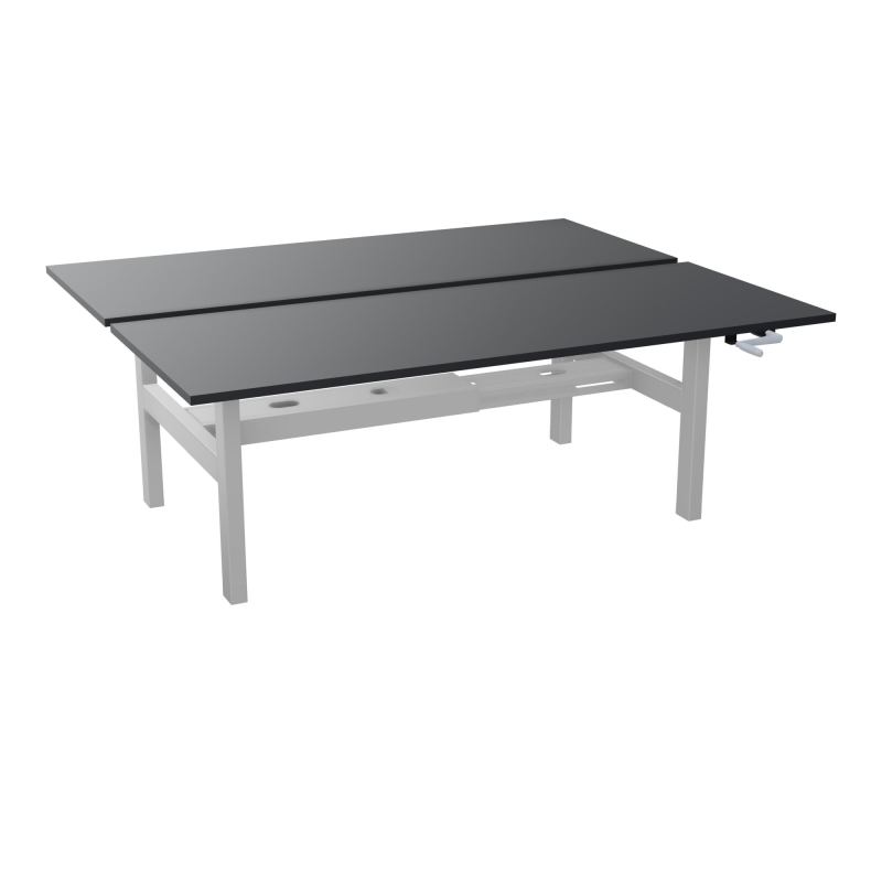 AXEL 2 BENCH 2 x RECT. L200XP80 PP OBT - SYST. MANIVELLE R9 Z4