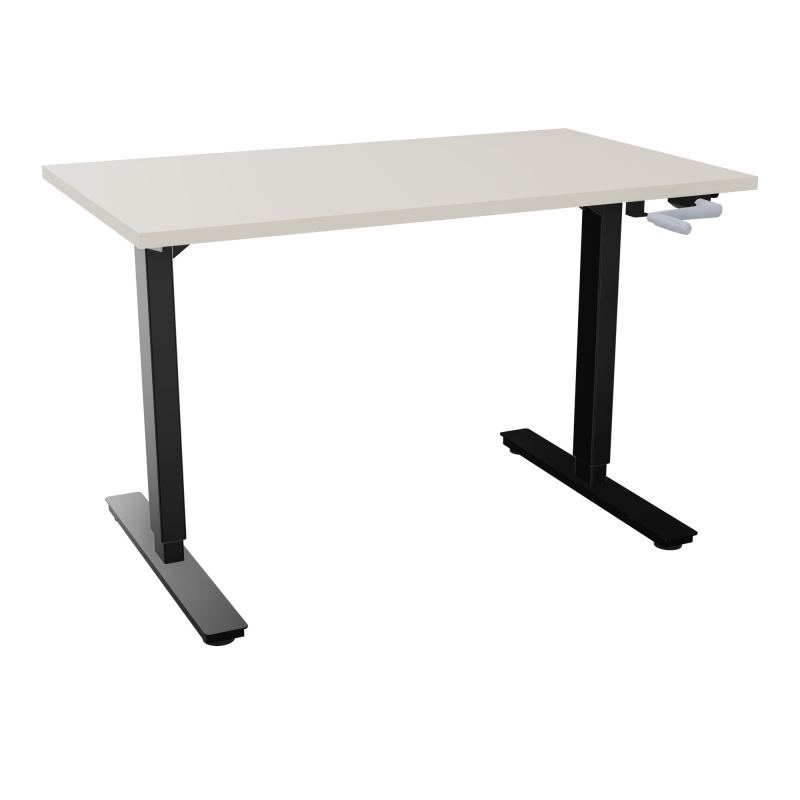 AXEL 2 BUREAU RECT 120X70 PPOBT - SYST. MANIVELLE  N5 SG
