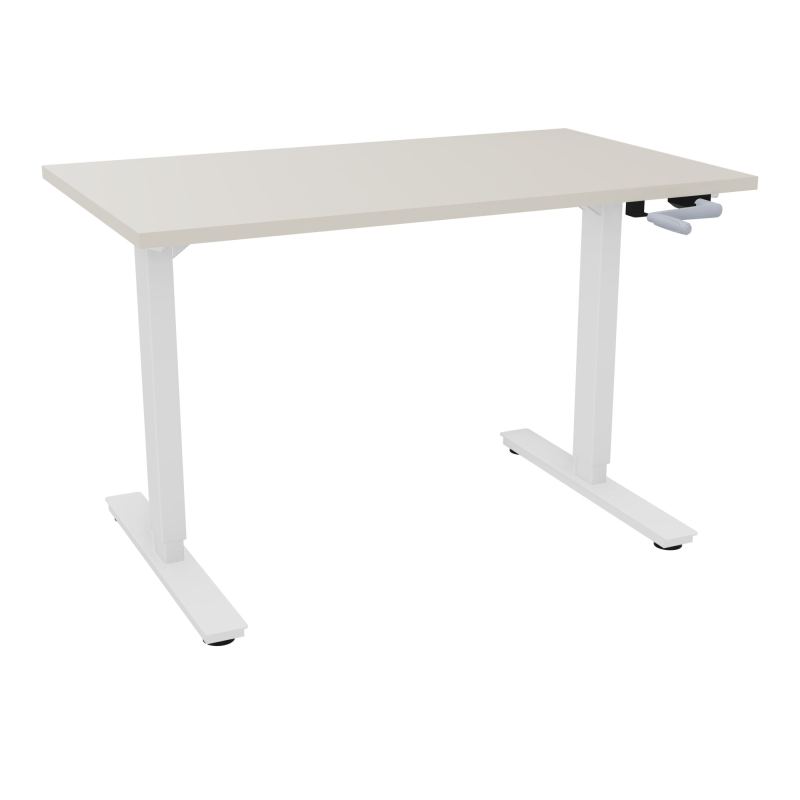 AXEL 2 BUREAU RECT 120X70 PPOBT - SYST. MANIVELLE  N5 SO