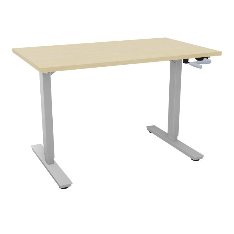 AXEL 2 BUREAU RECT 120X70 PPOBT - SYST. MANIVELLE  N8 Z4