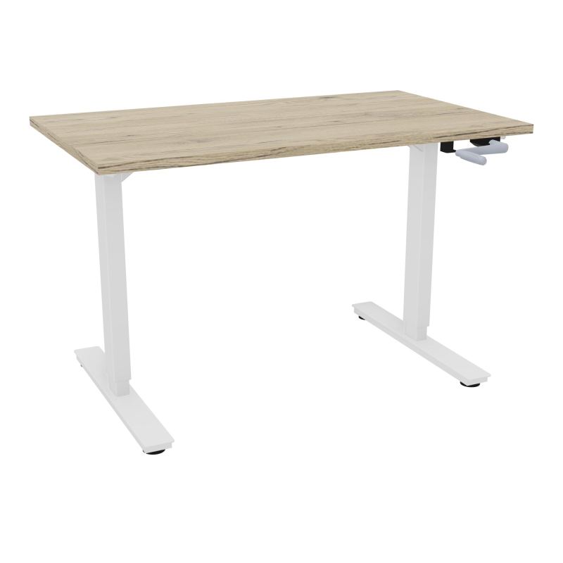 AXEL 2 BUREAU RECT 120X70 PPOBT - SYST. MANIVELLE  R3 SO
