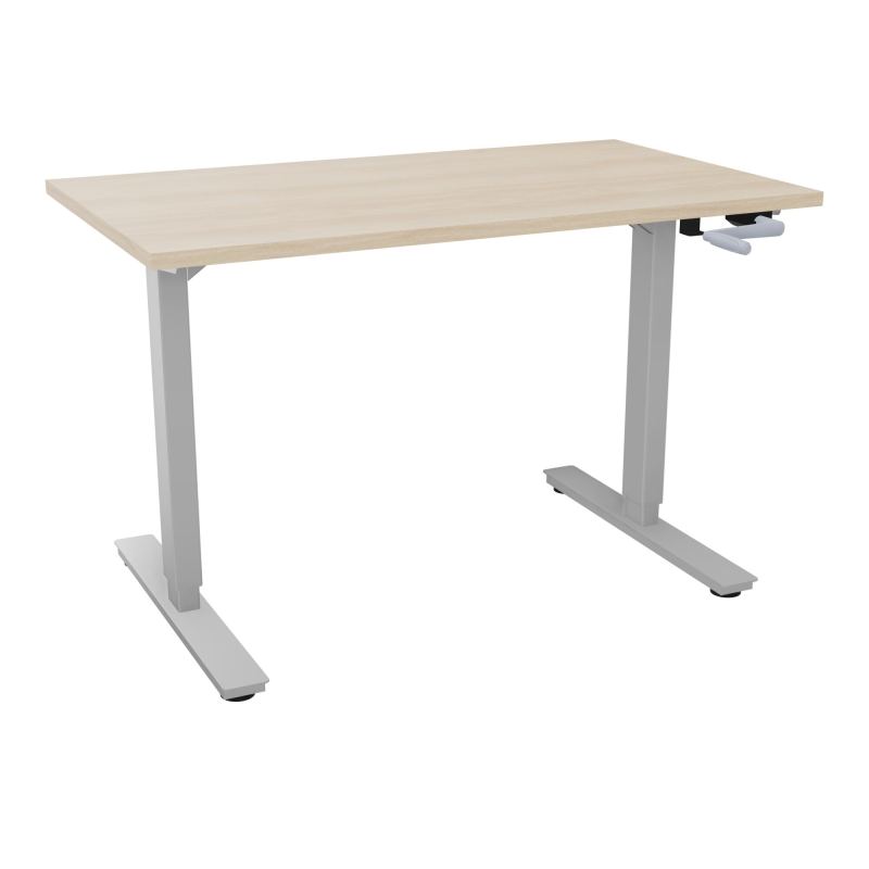 AXEL 2 BUREAU RECT 120X70 PPOBT - SYST. MANIVELLE  RZ Z4