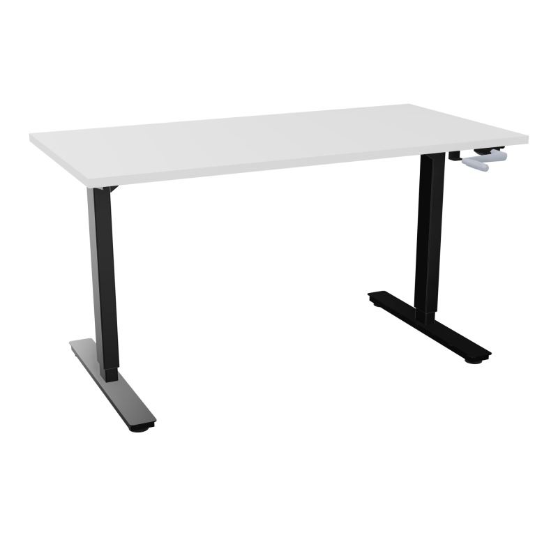 AXEL 2 BUREAU RECT 140X70 PPOBT - SYST. MANIVELLE  MG SG