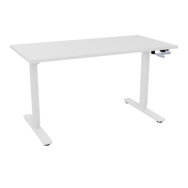 AXEL 2 BUREAU RECT 140X70 PPOBT - SYST. MANIVELLE  MG SO