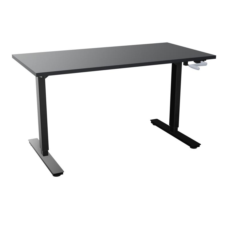 AXEL 2 BUREAU RECT 140X70 PPOBT - SYST. MANIVELLE  R9 SG