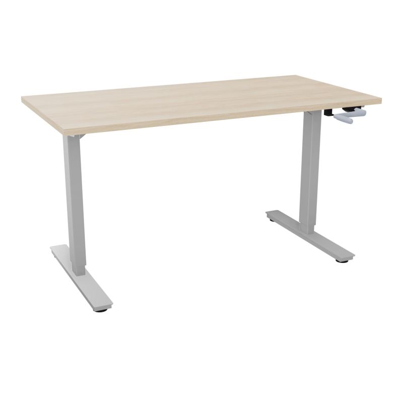 AXEL 2 BUREAU RECT 140X70 PPOBT - SYST. MANIVELLE  RZ Z4