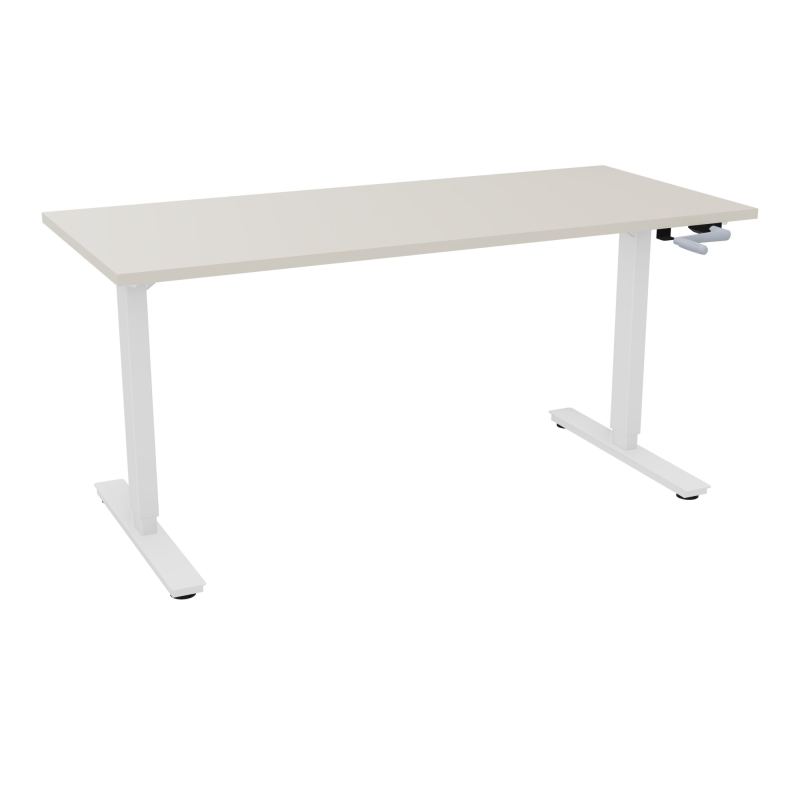 AXEL 2 BUREAU RECT 160X70 PPOBT - SYST. MANIVELLE  N5 SO