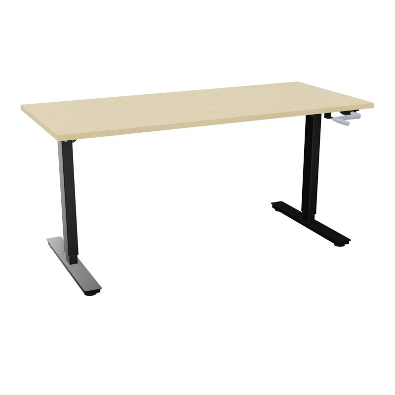 AXEL 2 BUREAU RECT 160X70 PPOBT - SYST. MANIVELLE  N8 SG