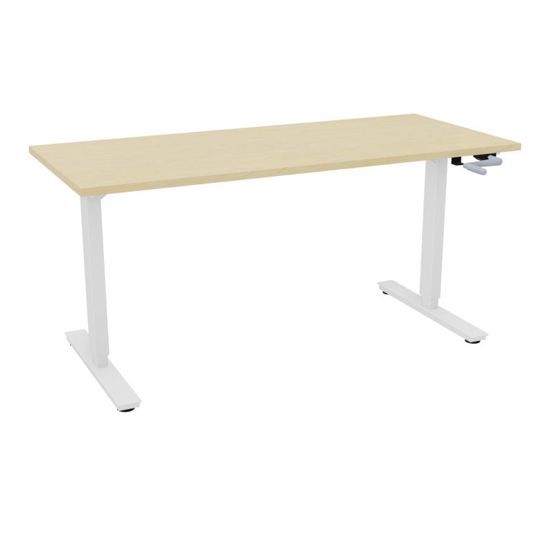 AXEL 2 BUREAU RECT 160X70 PPOBT - SYST. MANIVELLE  N8 SO