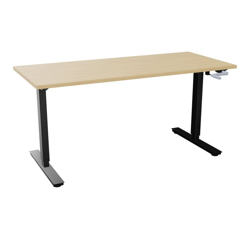 AXEL 2 BUREAU RECT 160X70 PPOBT - SYST. MANIVELLE  R1 SG