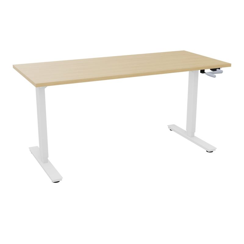 AXEL 2 BUREAU RECT 160X70 PPOBT - SYST. MANIVELLE  R1 SO