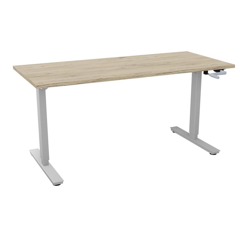 AXEL 2 BUREAU RECT 160X70 PPOBT - SYST. MANIVELLE  R3 Z4
